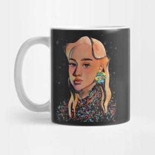 blond hair Mug